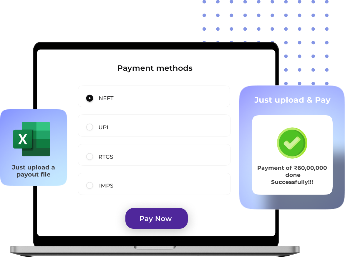 Instant claim settlement dashboard illustration
