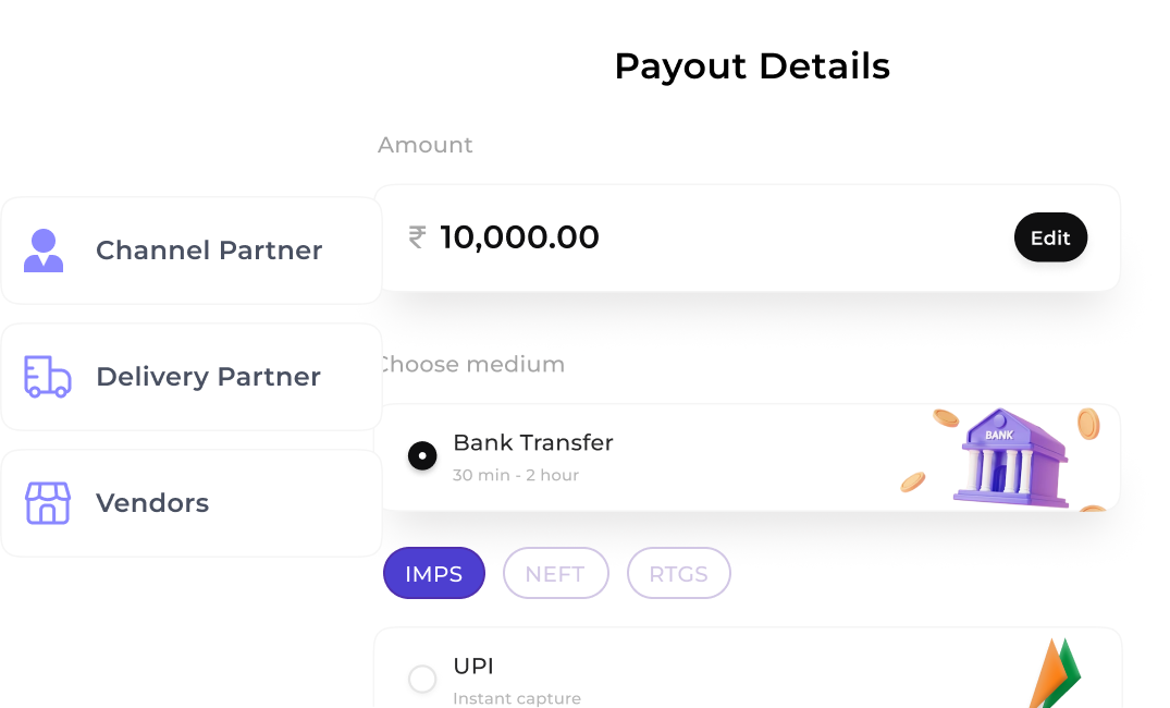 UPI orchestration dashboard illustration