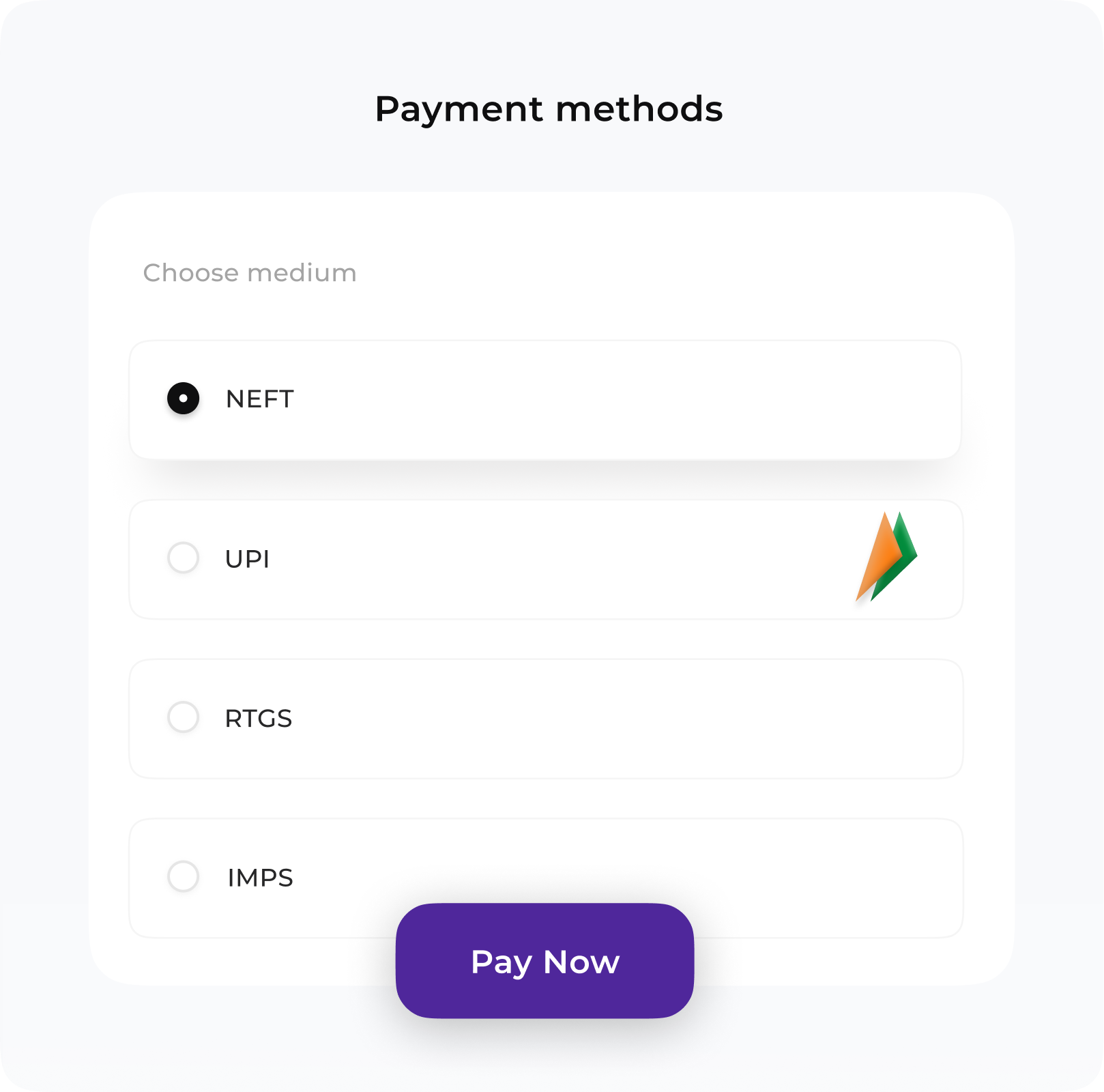 Claim settlement platform dashboard snippet