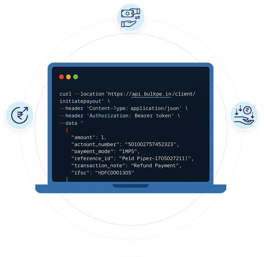 UPI orchestration dashboard illustration